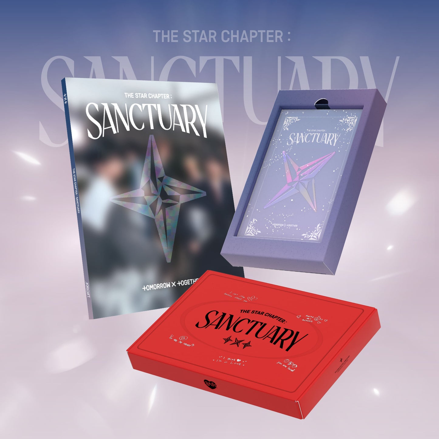 TOMORROW X TOGETHER 7th Mini Album [The Star Chapter : SANCTUARY] (KNIGHT / SAVIOR / LOVER Ver.)