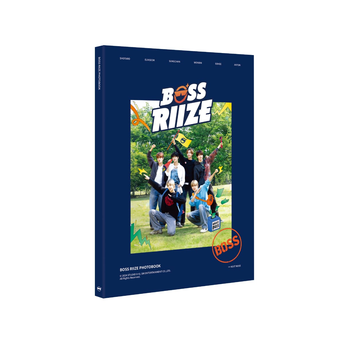 RIIZE BOSS RIIZE POP-UP EXHIBITION PHOTOBOOK