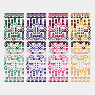 Sparkling Beads Sticker Sheet