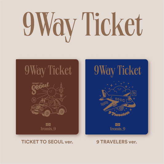 fromis_9 2nd Single Album [9 WAY TICKET]