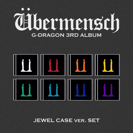 G-DRAGON 3rd Album [Übermensch] (JEWEL Ver.)