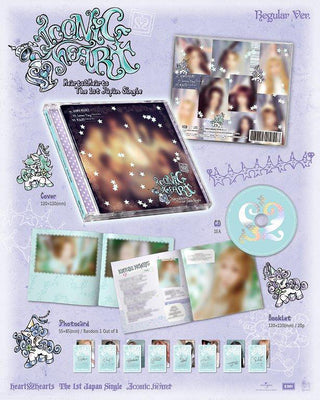 [PRE-ORDER] Hearts2Hearts [JP] 1st Mini Album [ICONIC HEART] [Regular Edition]