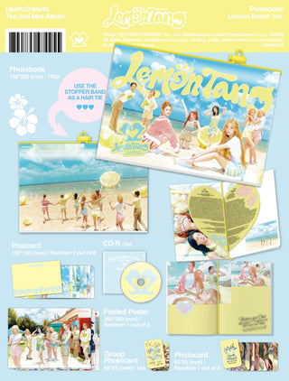Hearts2Hearts 2nd Mini Album [Lemon Tang] (Photobook Ver.)