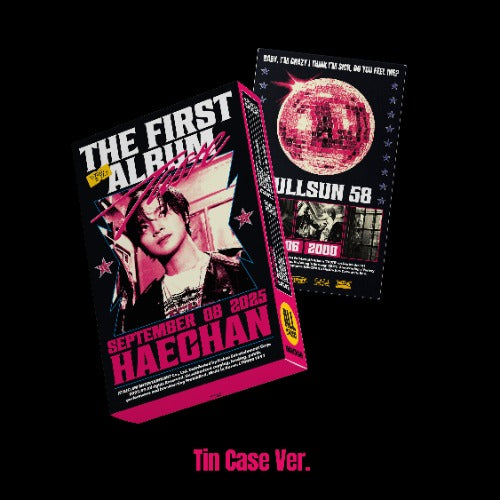 HAECHAN (NCT) 1st Album [TASTE] (Tin Case Ver.)
