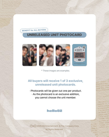 [PRE-ORDER] ATEEZ 2026 Season's Greetings [Pastry Shop] (hello82 Exclusive)