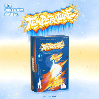 [PRE-ORDER] HUTA Single Album [TEMPERATURE] (PAPER Ver.) (KIWEE)