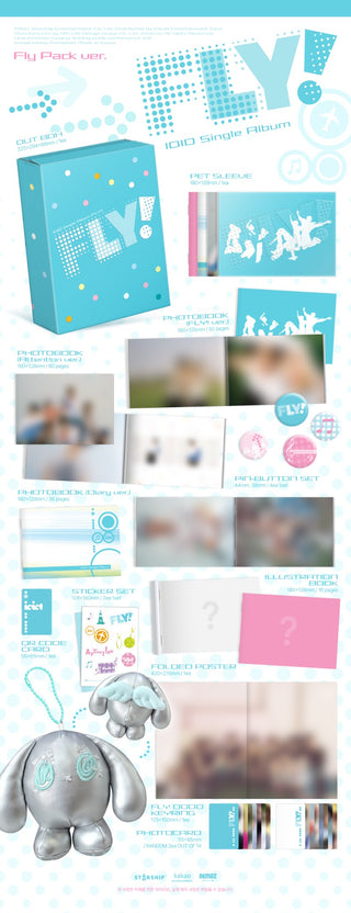 [PRE-ORDER] IDID 1st Single Album [FLY!] (Fly Pack Ver.) (Limited Ver.)