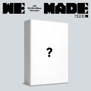 [PRE-ORDER] i-dle 9th Mini Album [We made] (A Ver.)