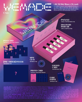 [PRE-ORDER] i-dle 9th Mini Album [We made] (C Ver.)