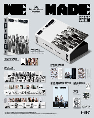 i-dle 9th Mini Album [We made] (A Ver.)
