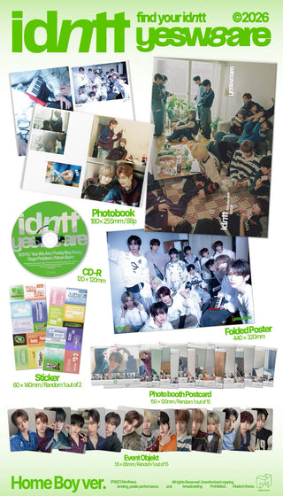 idntt 2nd Mini Album [<yesweare>] (Photobook Version)