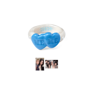 [PRE-ORDER] ILLIT MD [MAMIHLAPINATAPAI] [ILLIT X NFF] Double Heart Ring / Baby Heart Ring