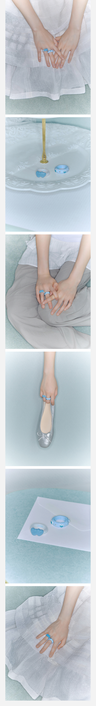 [PRE-ORDER] ILLIT MD [MAMIHLAPINATAPAI] [ILLIT X NFF] Double Heart Ring / Baby Heart Ring