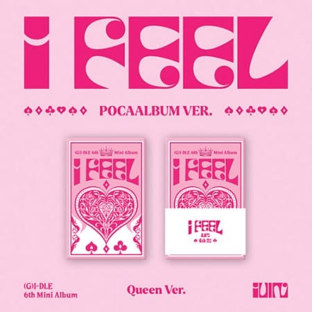 (G)I-DLE - 6th Mini Album [I Feel] (Poca Album - Queen Ver) - IDoll Music