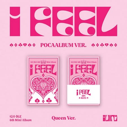 (G)I-DLE - 6th Mini Album [I Feel] (Poca Album - Queen Ver) - IDoll Music