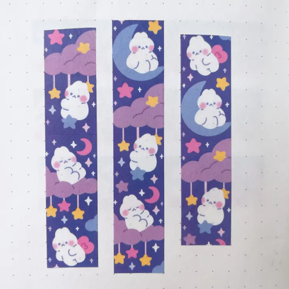 Night Sky Bunny Washi Tape