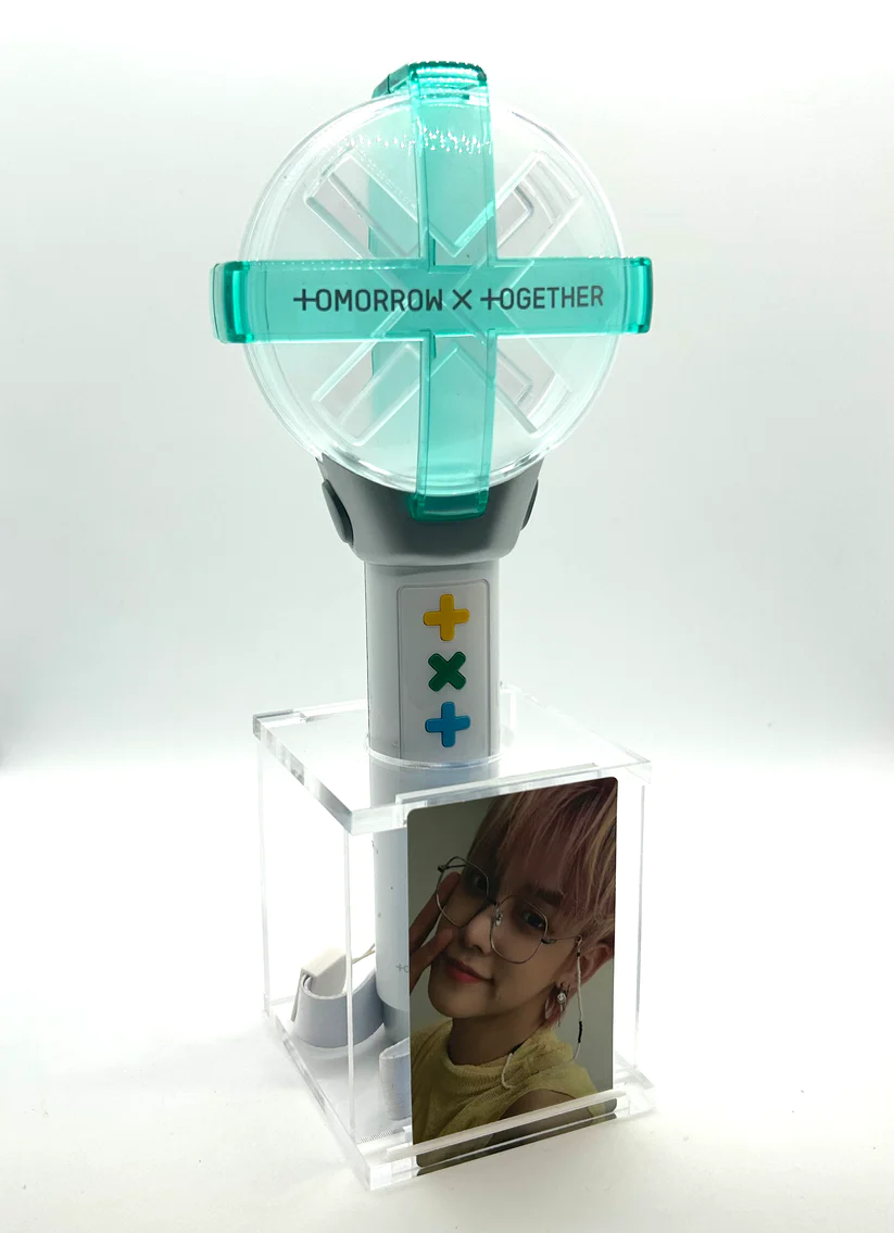 Lightstick Display with Photocard Slot