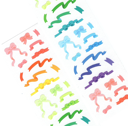 Ribbon Confetti Deco Sticker