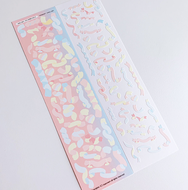 Mini Confetti Marsh 2 Deco Sticker