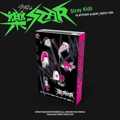 STRAY KIDS – ROCK-STAR (樂-STAR) (PLATFORM ALBUM_NEMO VER.) [JYP SHOP POB]