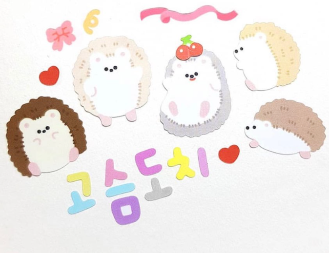 Hangul Deco Stickers