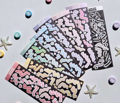 Lace Confetti Deco Sticker