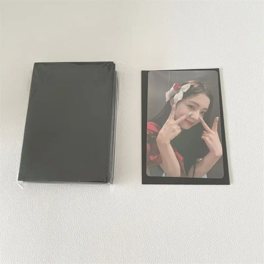 Black Matte Outer Photocard Sleeve