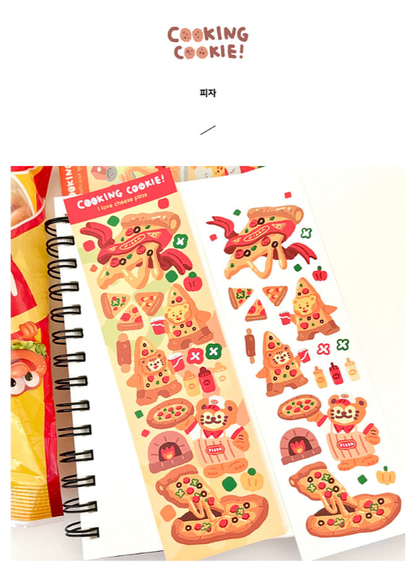 Cooking Cookie | Pizza  Deco Sheet