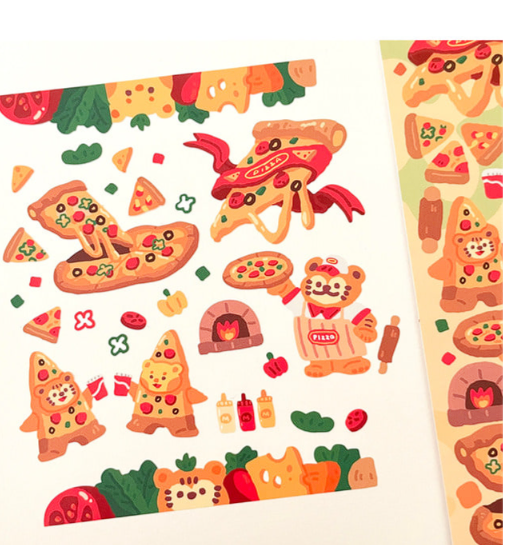 Cooking Cookie | Pizza  Deco Sheet