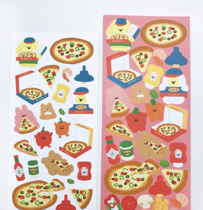 Pizza Deco Sheet