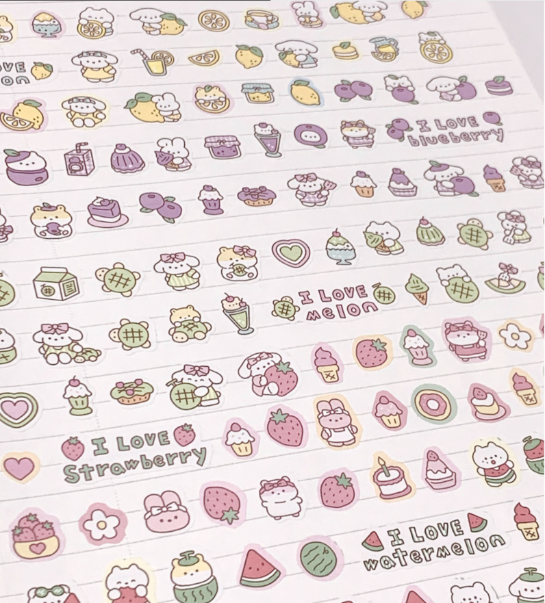 Fruit Deco Stickers