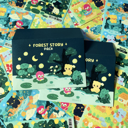 bluezroom | Forest Story Deco Sticker Pack