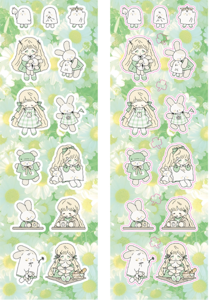 Daisy Sticker Deco Sheet