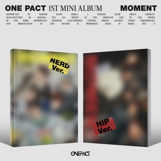 ONE PACT 1st Mini Album [Moment]