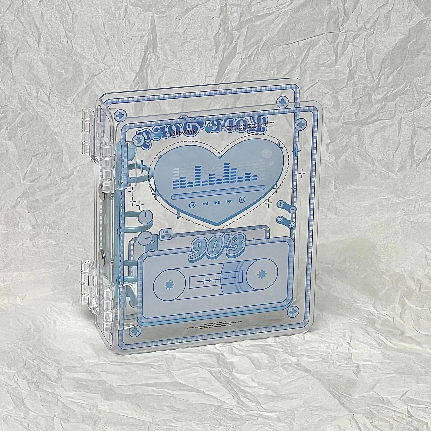 Mini Collect Love Track Acrylic Binder Shell Set