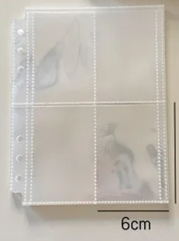 6 Ring Binder A5 Collect Book Page Refills