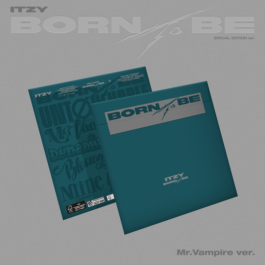 ITZY 2nd Full Album [BORN TO BE] (Mr. Vampire Ver.) (Special Edition)