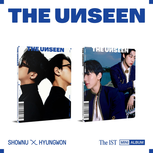 SHOWNU X HYUNGWON (MONSTA X) 1st Mini Album [THE UNSEEN]