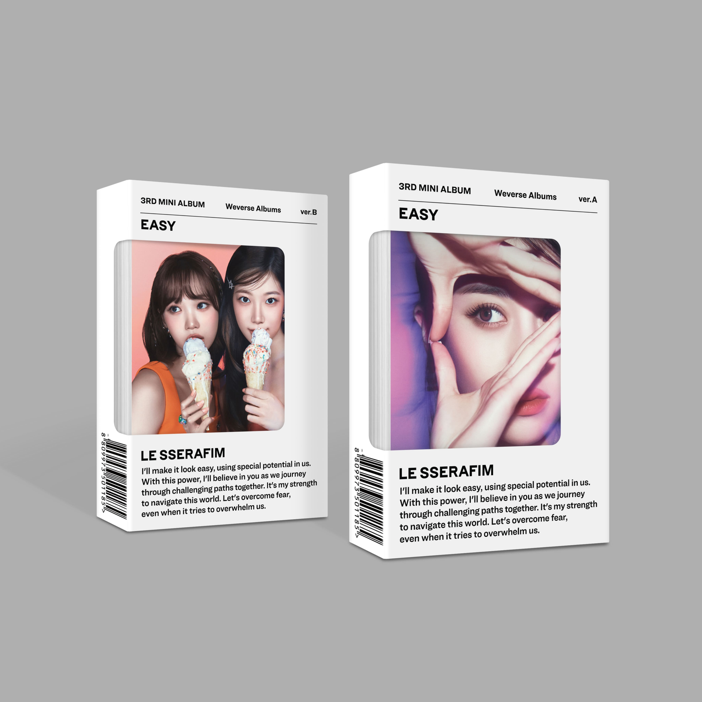 LE SSERAFIM 3rd Mini Album [EASY] (Weverse Albums Ver.)