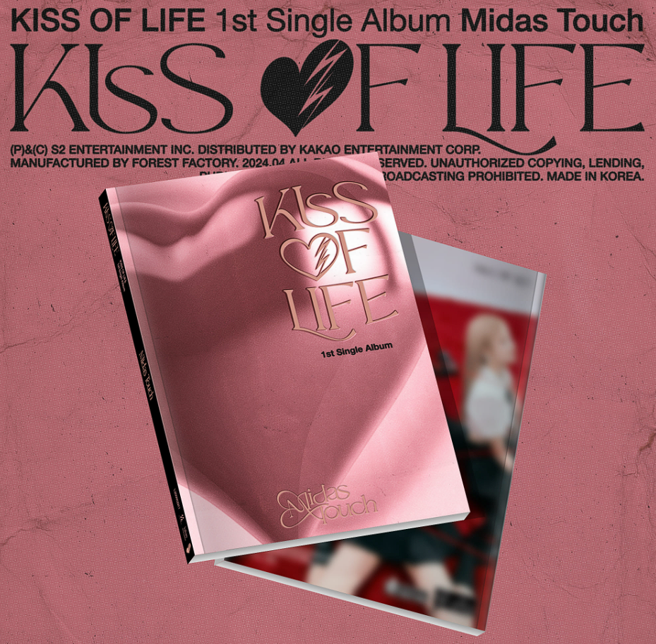 KISS OF LIFE 1st Single Album [Midas Touch] (Photobook Ver.)