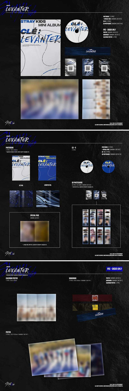 STRAY KIDS – Cle : Levanter Standard Ver.