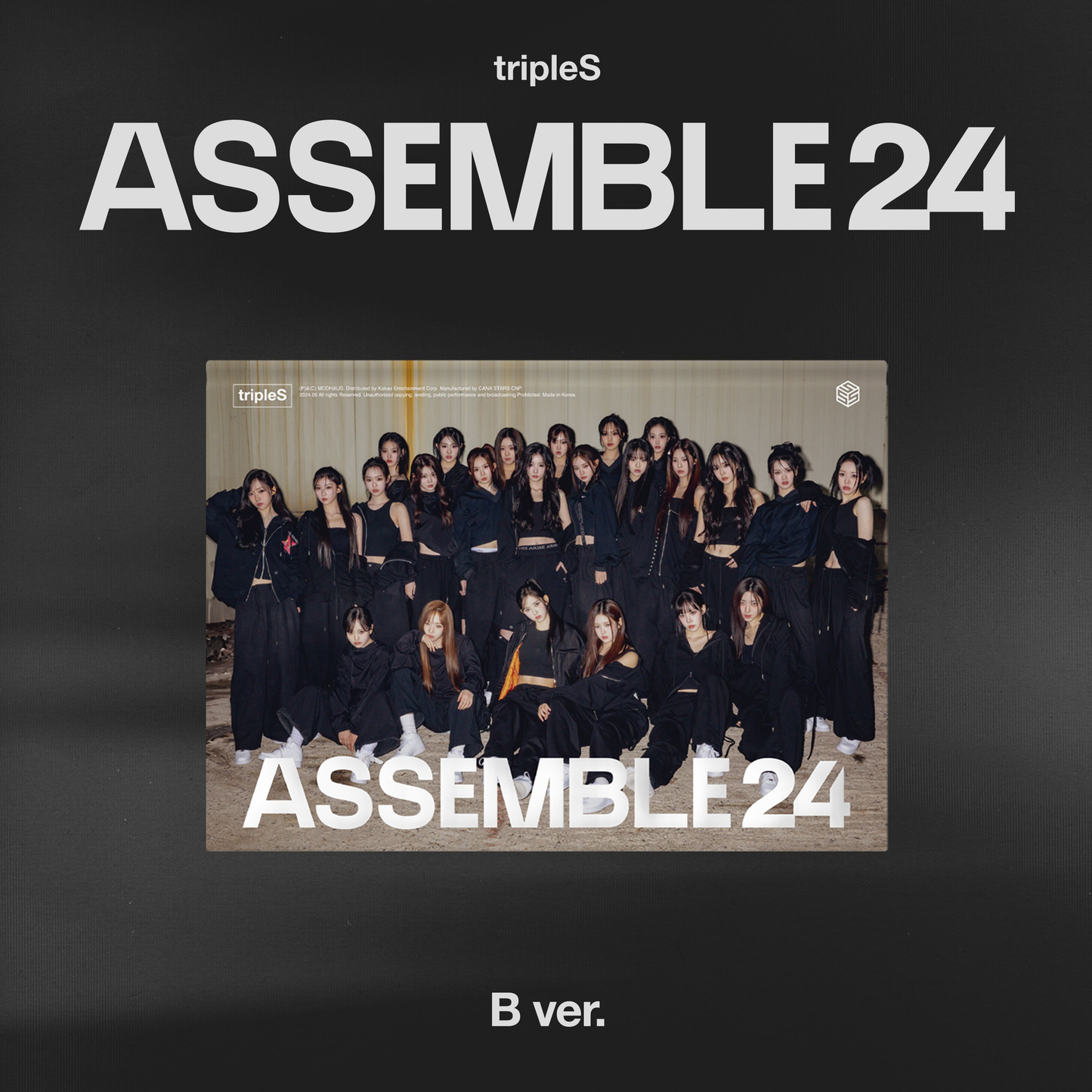 tripleS 1st Full Album [ASSEMBLE24] (A Ver. / B Ver. / C Ver.)