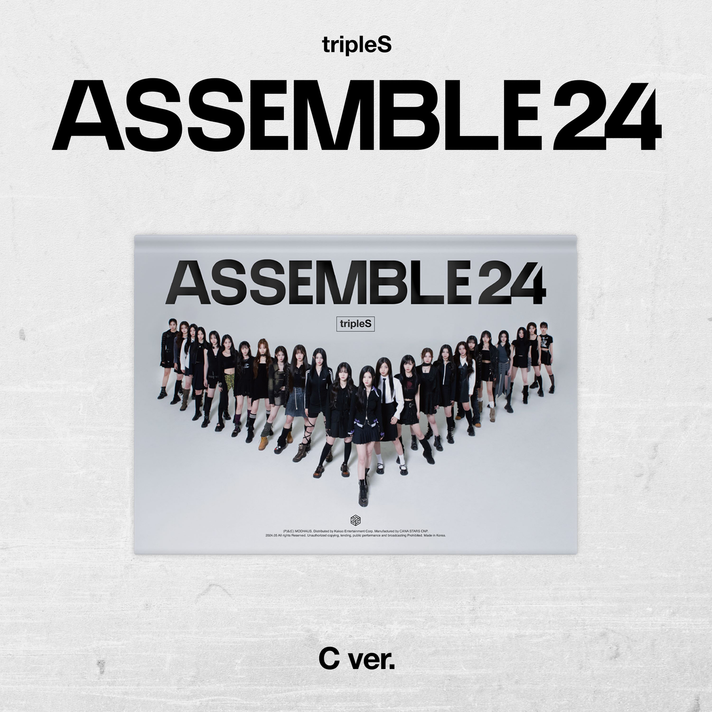 tripleS 1st Full Album [ASSEMBLE24] (A Ver. / B Ver. / C Ver.)