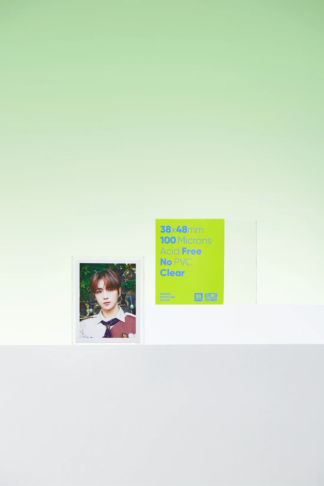 Clear Premium Photocard Sleeves, 38 x 48mm (Mini ID)