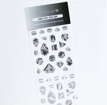 Jewelry Series Sticker Sheet