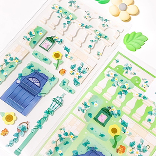 Summer Wall Sticker Sheet