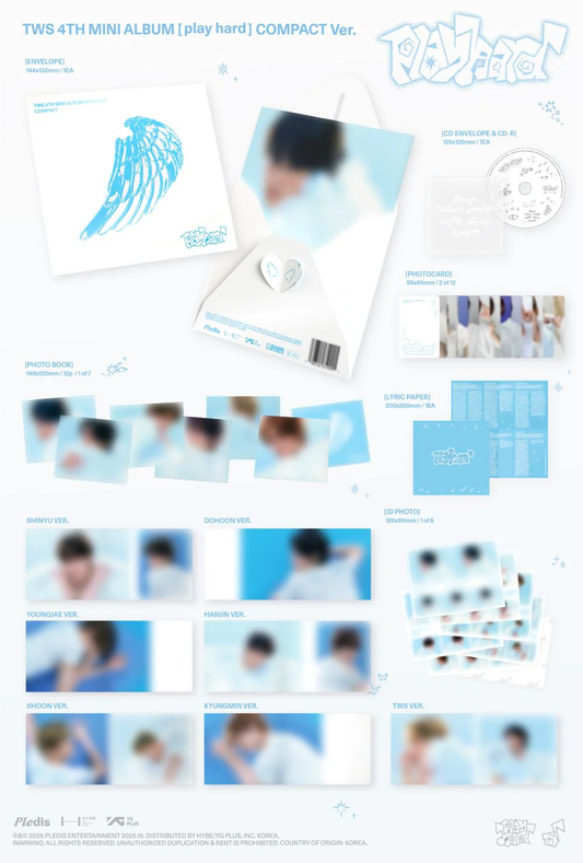 TWS 4th Mini Album [play hard] COMPACT Ver.