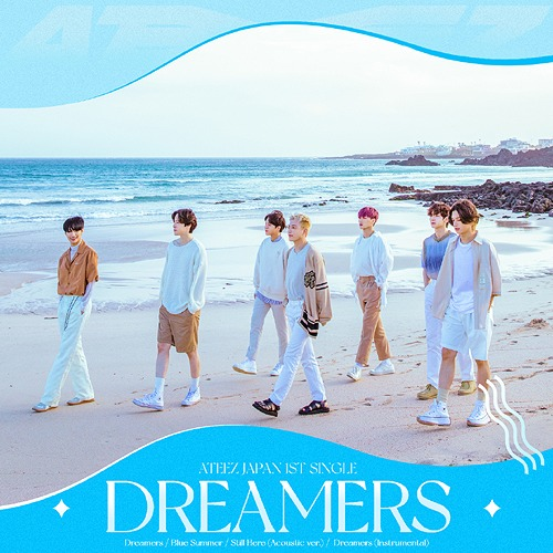 Ateez [JP] 1st Single [Dreamers] (CD+DVD / Type B)