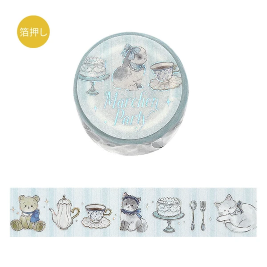 Marchen Party Tea Time Washi Tape