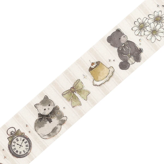 Marchen Party Milk Tea Washi Tape